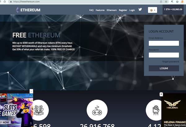 FreeEthereum - One of the Best ETH Faucets 2022