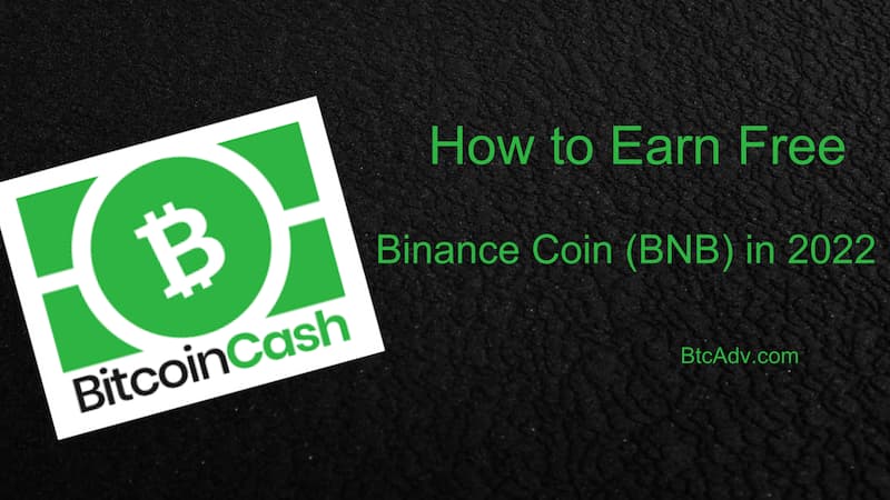 How to earn Free bch