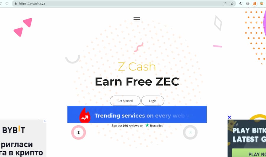 Z-CASH XYZ - one of the best ZCash (ZEC) Faucet