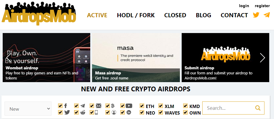 5 Best Airdrop Sites for Free Crypto Airdrops in 2023